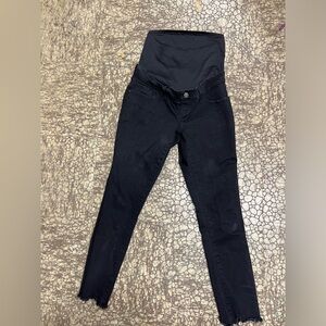 Black maternity jeans